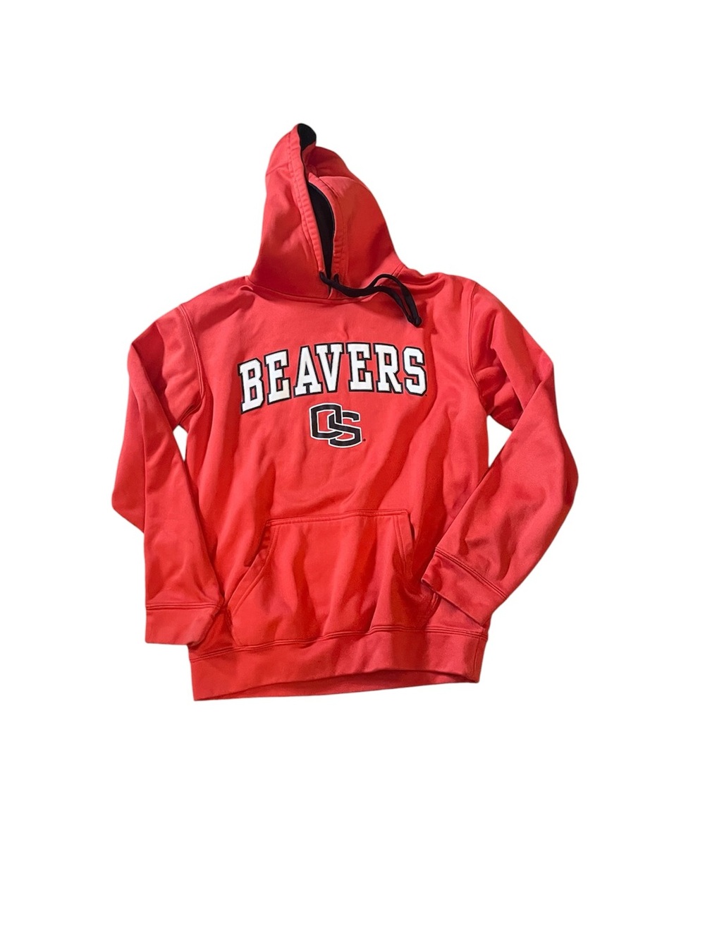 Oregon State Beavers Orange Hooded Sweatshirt with Front Pocket